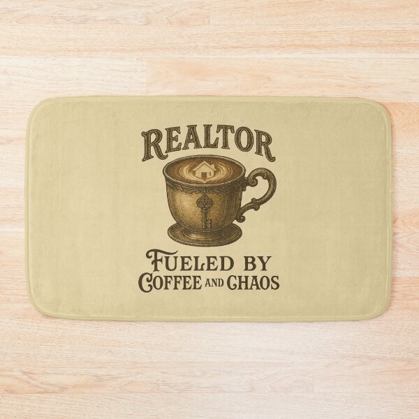 Item preview, Caffeinated Realtor & Chaos designed and sold by intromura.