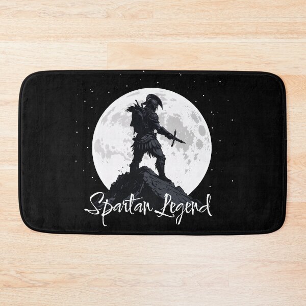 Item preview, Spartan Legend Silhouette Under Full Moon designed and sold by Limitry.