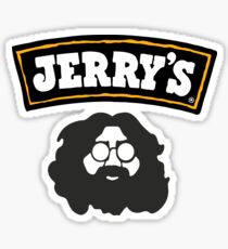 Ben and Jerry Garcia Sticker