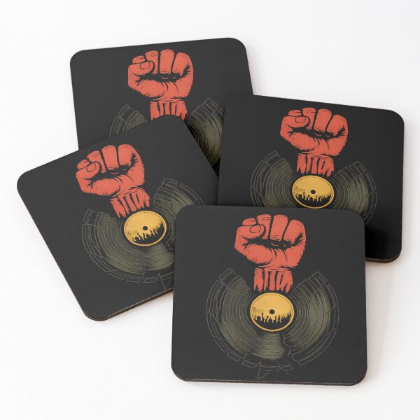 Item preview, Vinyl Record. Fist pump. designed and sold by Shoot-The-Moon.