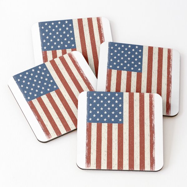 Item preview, Classic USA Flag with Vintage Artistic Texture designed and sold by Majd-makansi.
