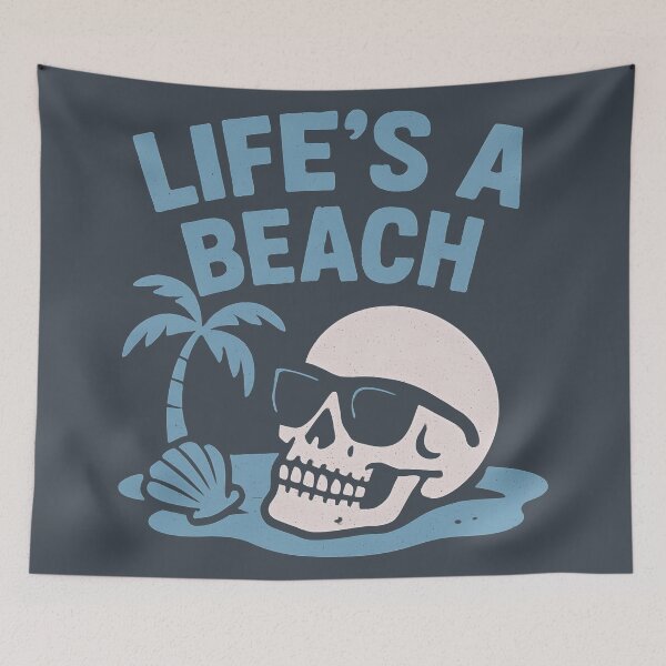 Item preview, Life's A Beach  designed and sold by CreepyCornerArt.