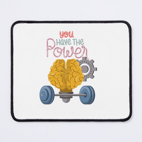 Item preview, Motivational Brain Power Gym Design designed and sold by Relevant Merch.