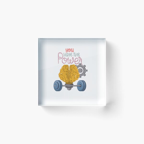 Item preview, Motivational Brain Power Gym Design designed and sold by Relevant Merch.