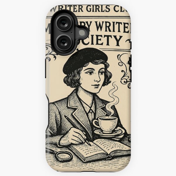 Artikel-Vorschau von Writer Girls Club Mystery Wandkunst, designt und verkauft von Taika Tori Art .