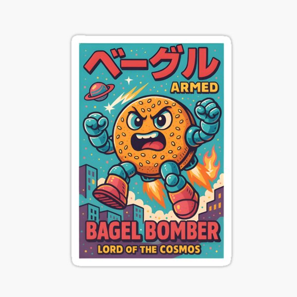 Item preview, Bagel Bomber: Carbageddon Unleashed! designed and sold by ageropat.