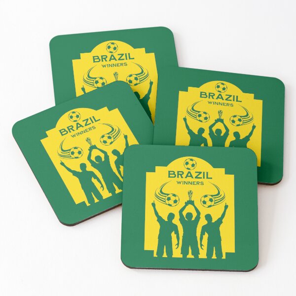 Item preview, Brazil Football Winners designed and sold by happygiftideas.