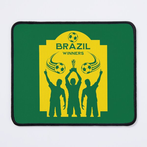 Item preview, Brazil Football Winners designed and sold by happygiftideas.