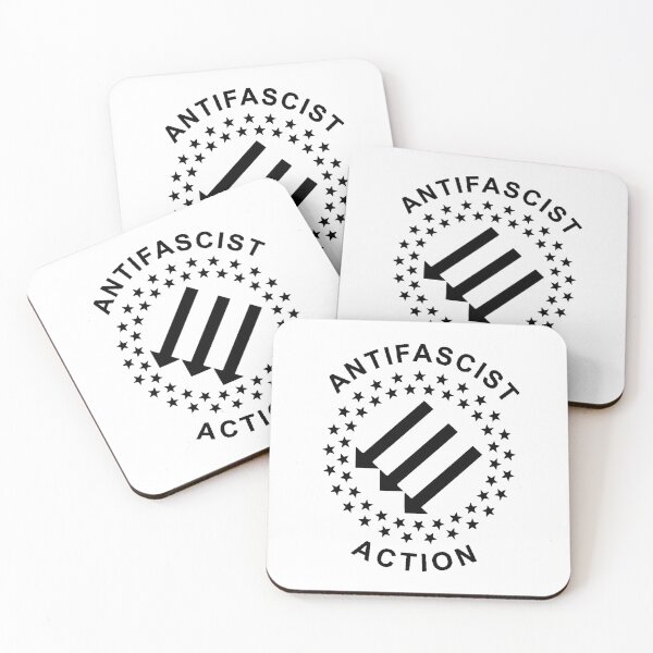 Item preview, Antifascist Americana - Antifascist Action (Black) designed and sold by Benzona's Antifascist Americana.