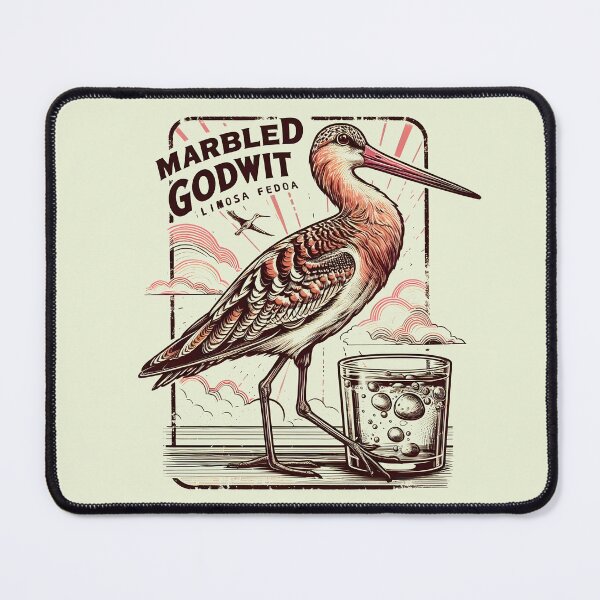 Item preview, Marbled Godwit 3 designed and sold by theAVIARY7.