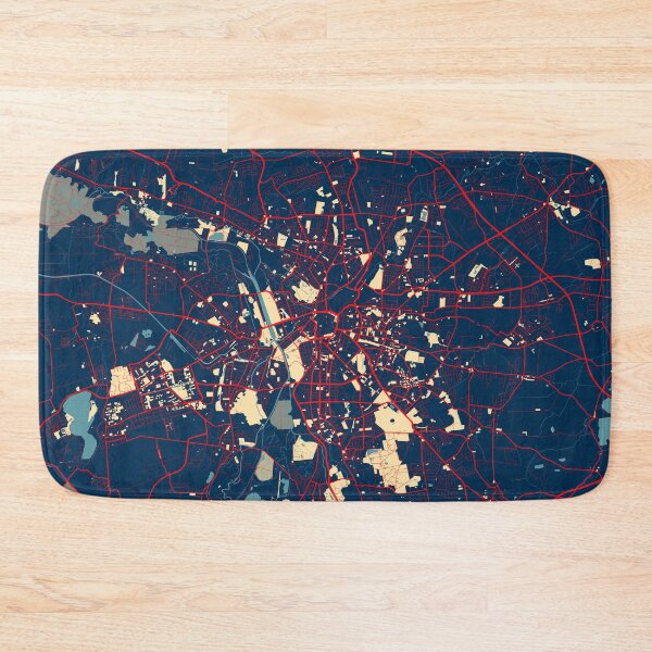 Item preview, Leipzig City Map of Saxony, Germany - Hope designed and sold by deMAP.