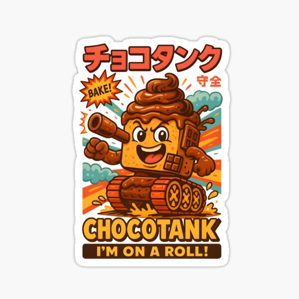 Item preview, ChocoTank: The Cocoa Cannon of Doom! designed and sold by ageropat.