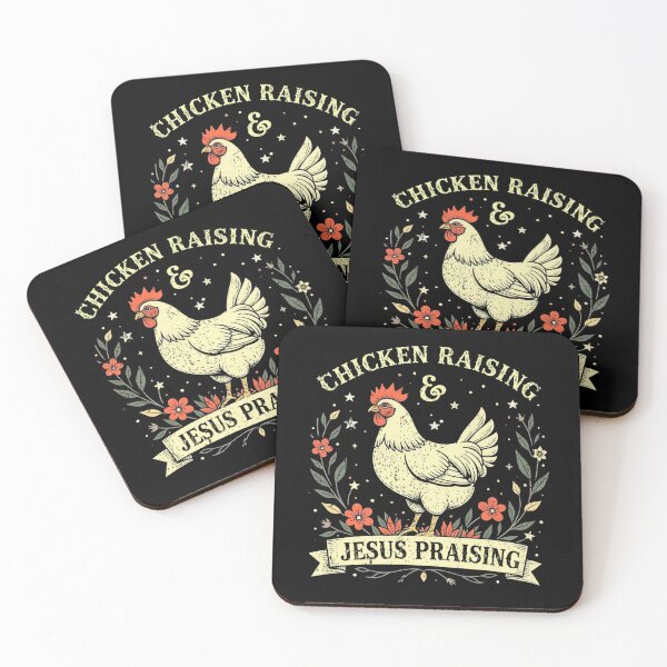 Item preview, Chicken Raising and Jesus Praising designed and sold by MackenzieBin.