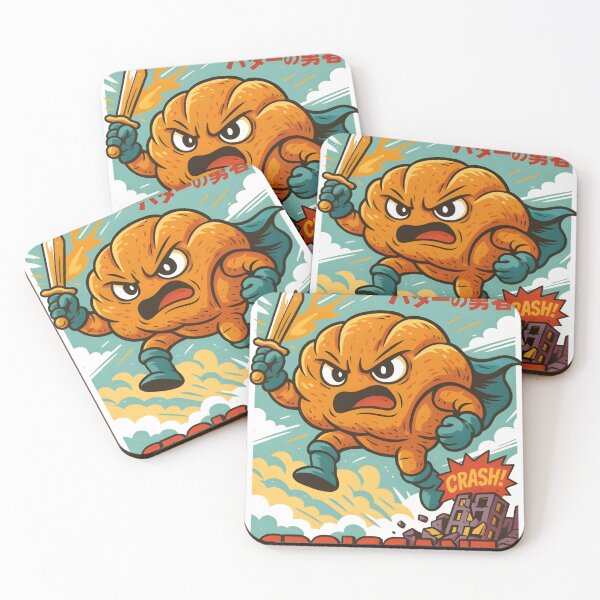 Item preview, Croissant Crusader: Flaky Justice Rises! designed and sold by Snackwear Apparel.
