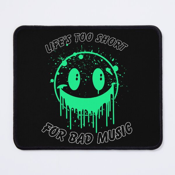 Item preview, Life’s Too Short for Bad Music – Funny saying for music fans, DJs, audiophiles & festival lovers designed and sold by Mbo7club.