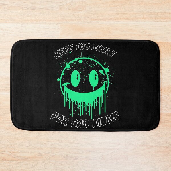 Item preview, Life’s Too Short for Bad Music – Funny saying for music fans, DJs, audiophiles & festival lovers designed and sold by Mbo7club.