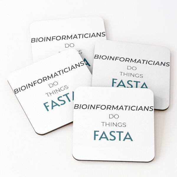 Item preview, Bioinformaticians Do Things ''Fasta'' designed and sold by Petter01.