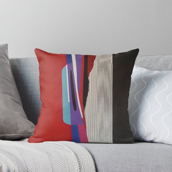 Item preview, Bold Abstract Composition with Red, Violet, and Blue Shapes designed and sold by Artbyvo.