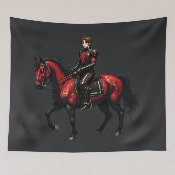 Item preview, The Spider Knight Anime - Red & Black designed and sold by Pulse Creativity Designs.