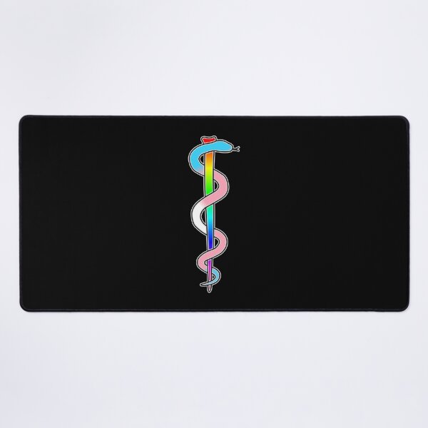 Item preview, Rod of Asclepius (LGBT) designed and sold by SpitsPixels.