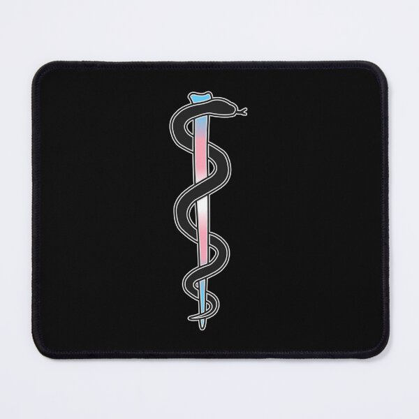 Item preview, Rod of Asclepius (transgender rod alt) designed and sold by SpitsPixels.