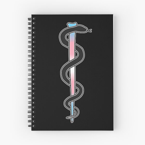 Item preview, Rod of Asclepius (transgender rod alt) designed and sold by SpitsPixels.
