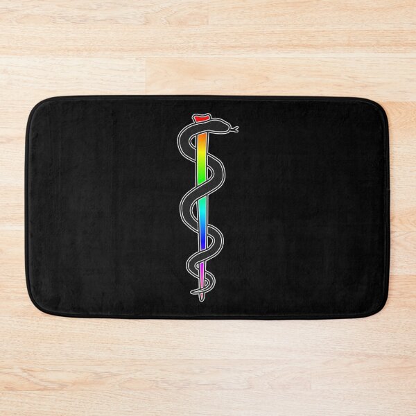 Item preview, Rod of Asclepius (rainbow rod) designed and sold by SpitsPixels.