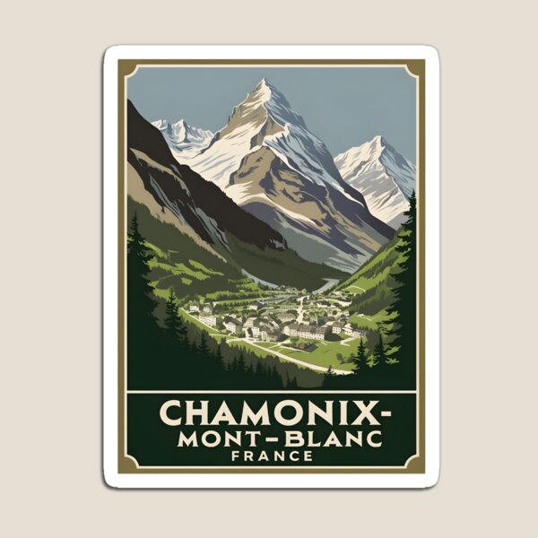 Item preview, Un voyage vintage à Chamonix-Mont-Blanc - France designed and sold by GoodOldVintage.
