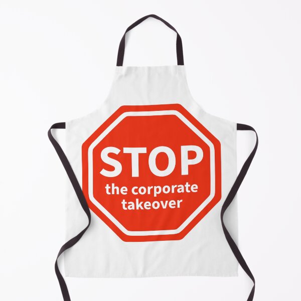 Item preview, Stop the corporate takeover designed and sold by Rachel the Artist .