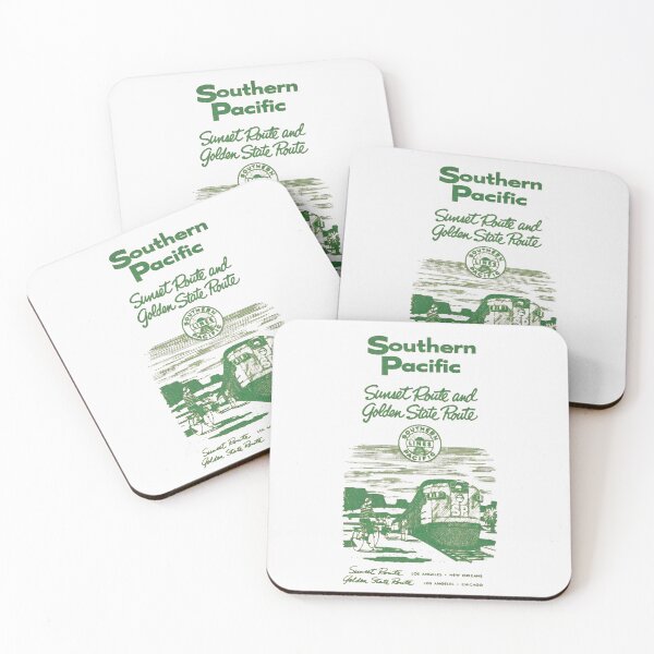 Artikelvorschau, Vintage Southern Pacific Lines Railroad entworfen und verkauft von QuayTradingCo.