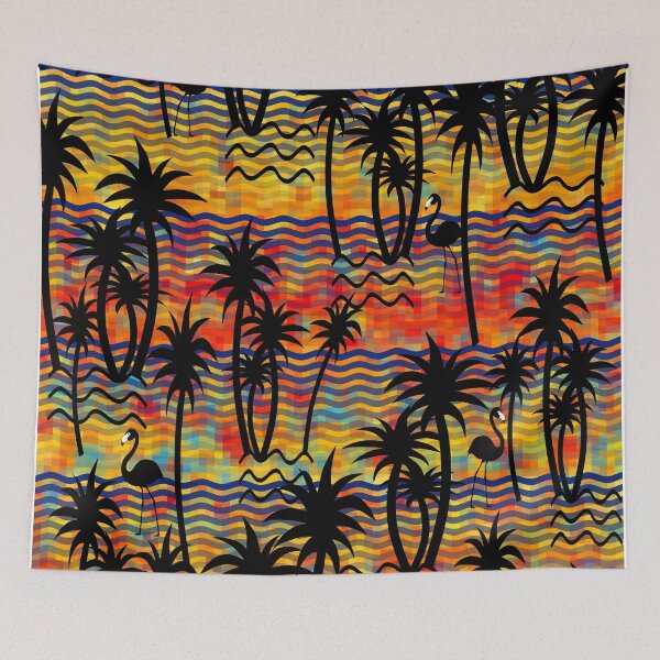 Item preview, Black Flamingo designed and sold by Sartoris Art.