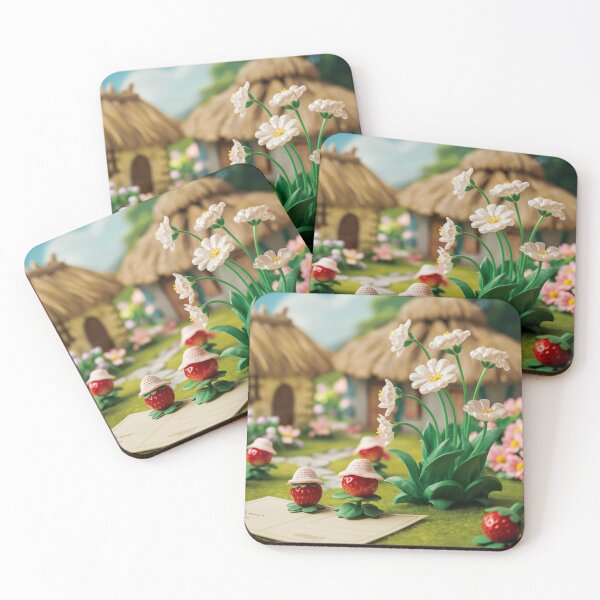 Item preview, Postcard,summer in the village. plasticine. designed and sold by elegantpaterns.