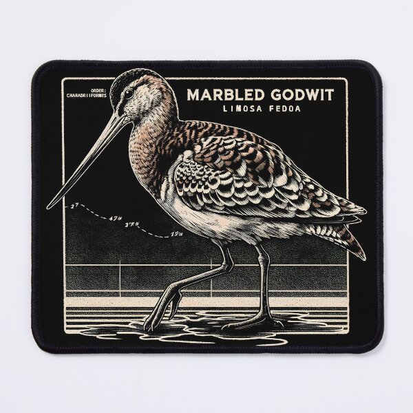 Item preview, Marbled Godwit 4 designed and sold by theAVIARY7.