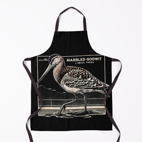 Item preview, Marbled Godwit 4 designed and sold by theAVIARY7.