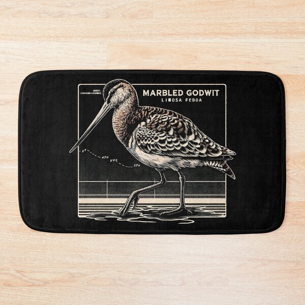 Item preview, Marbled Godwit 4 designed and sold by theAVIARY7.