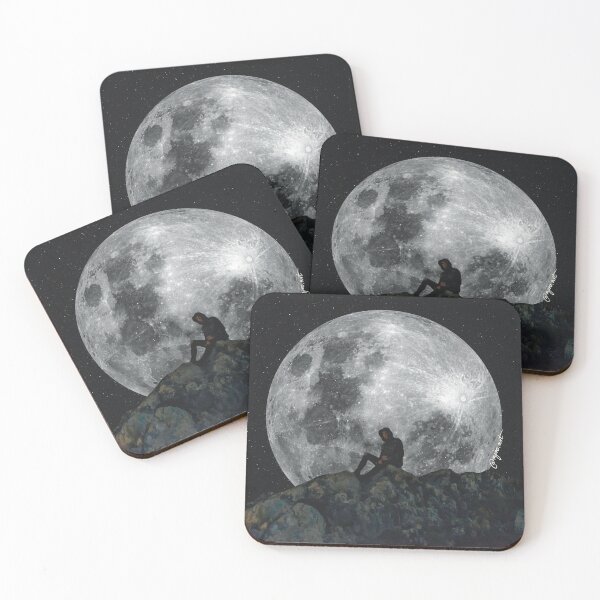 Item preview, Sitting with the Moon designed and sold by mgro-art.