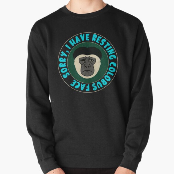Item preview, Resting Colobus Face designed and sold by nkomokezar.