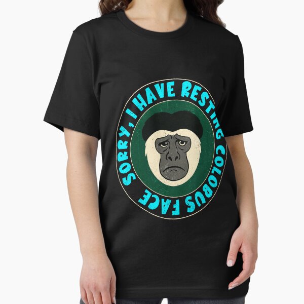 Item preview, Resting Colobus Face designed and sold by nkomokezar.