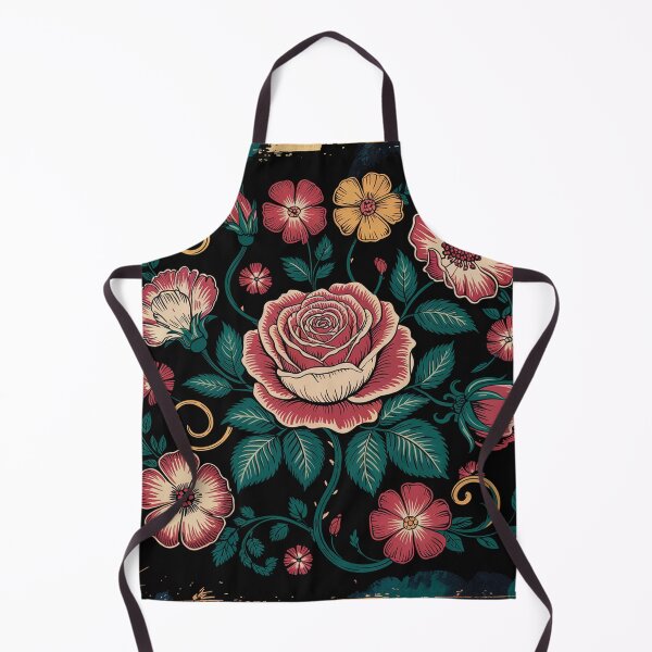 Item preview, floral pattern in neo-traditional style designed and sold by Lilashakti ⭐️ ⭐️ ⭐️ ⭐️ ⭐️.