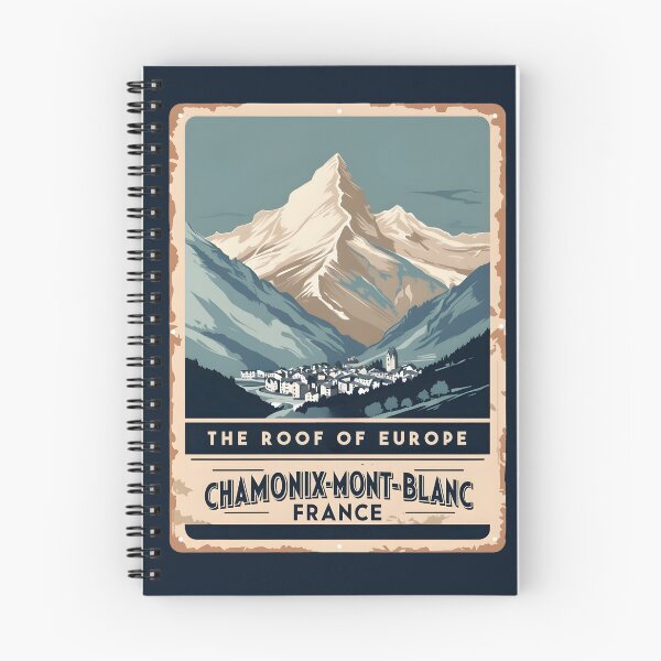 Item preview, A Vintage Travel Art of Chamonix-Mont-Blanc - France  designed and sold by GoodOldVintage.