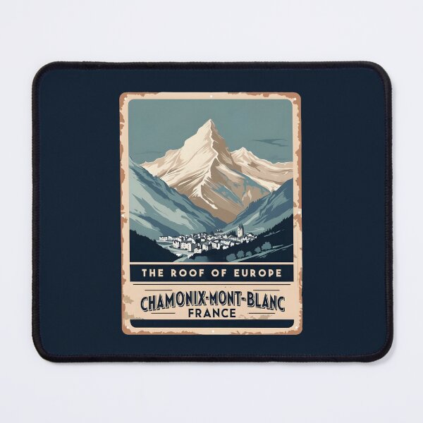 Item preview, A Vintage Travel Art of Chamonix-Mont-Blanc - France  designed and sold by GoodOldVintage.