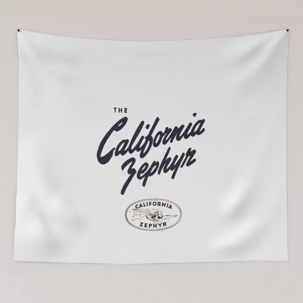 Artikelvorschau, Vintage California Zephyr entworfen und verkauft von QuayTradingCo.