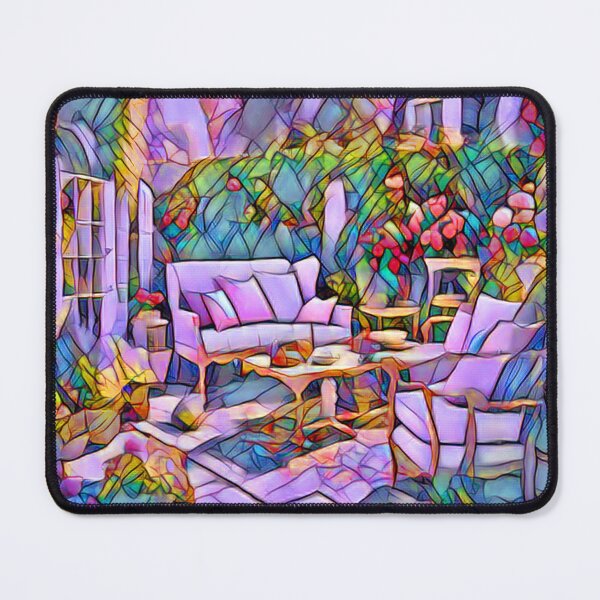 Item preview, Blue Patio designed and sold by RiverDeeDesigns.