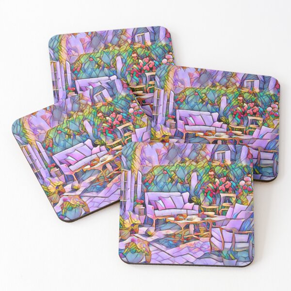 Item preview, Blue Patio designed and sold by RiverDeeDesigns.