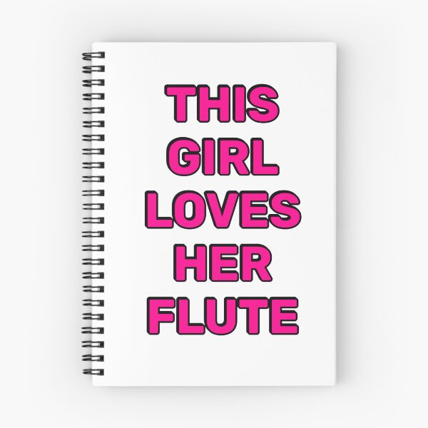 Item preview, This Girl Loves Her Flute - Flute Girl designed and sold by Inspirationmotivation.