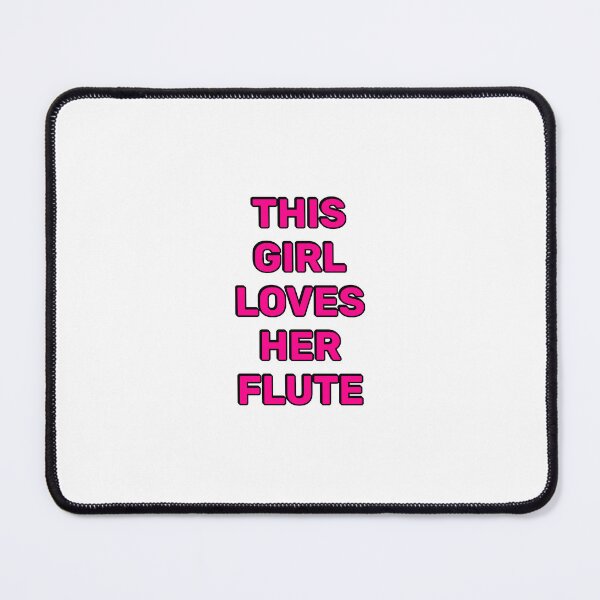 Item preview, This Girl Loves Her Flute - Flute Girl designed and sold by Inspirationmotivation.