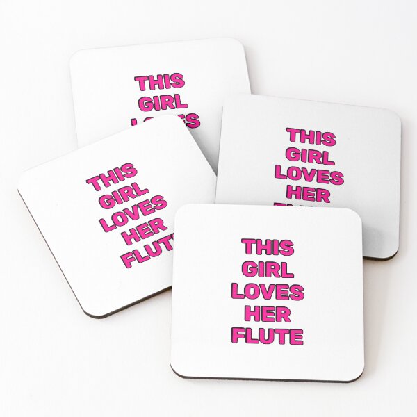 Item preview, This Girl Loves Her Flute - Flute Girl designed and sold by Inspirationmotivation.