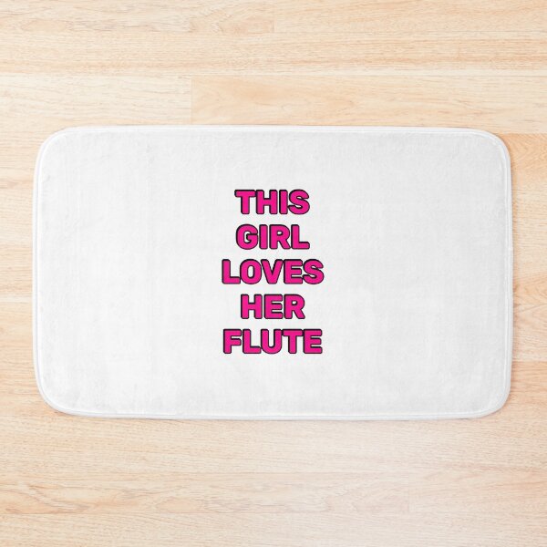 Item preview, This Girl Loves Her Flute - Flute Girl designed and sold by Inspirationmotivation.