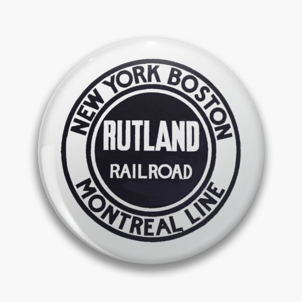 Artikelvorschau, Vintage Rutland Railroad - New York Boston Montreal Line entworfen und verkauft von QuayTradingCo.