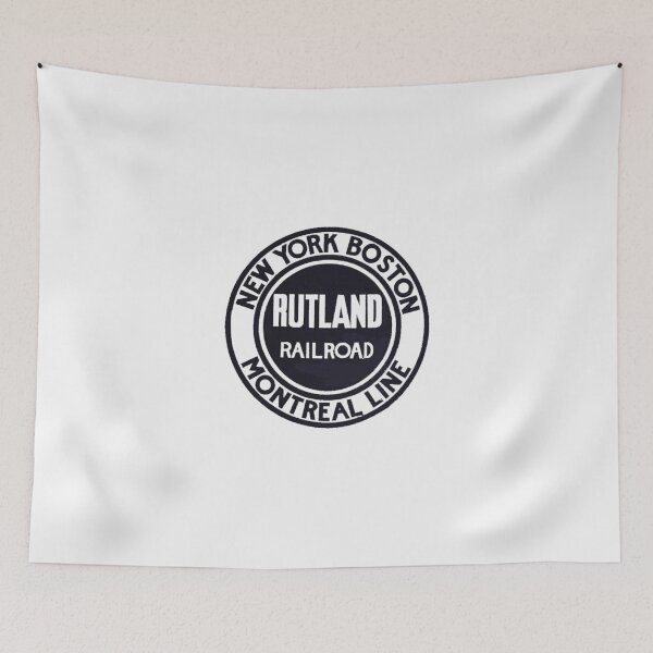 Artikelvorschau, Vintage Rutland Railroad - New York Boston Montreal Line entworfen und verkauft von QuayTradingCo.